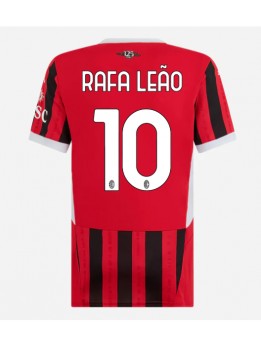 AC Milan Rafael Leao #10 Replika Hemmakläder Dam 2024-25 Kortärmad